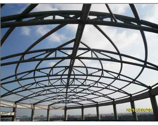 平谷中煤朔州宾馆管桁架工程