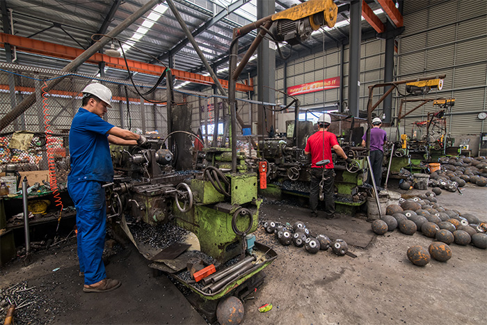 平谷网架配件车间